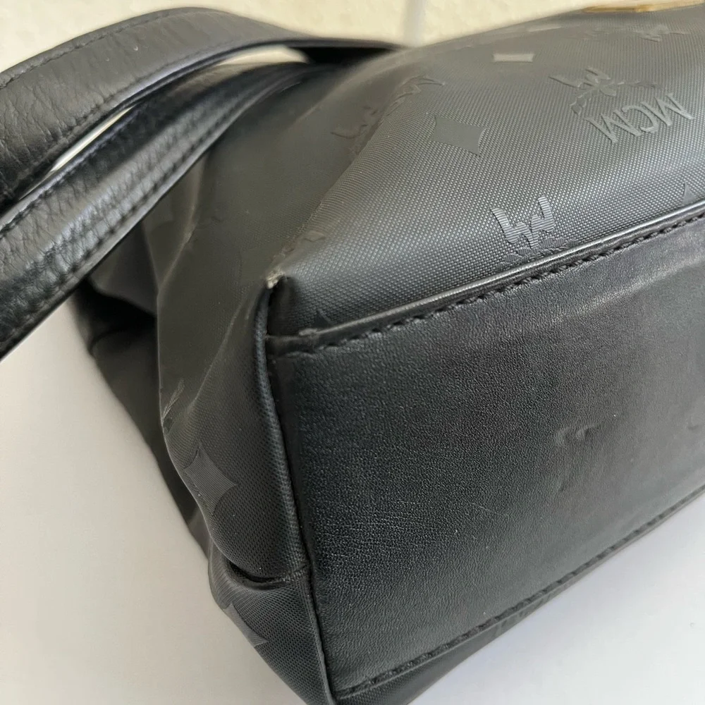 MCM Black Leather Women's Bag - Picture 9 of 14